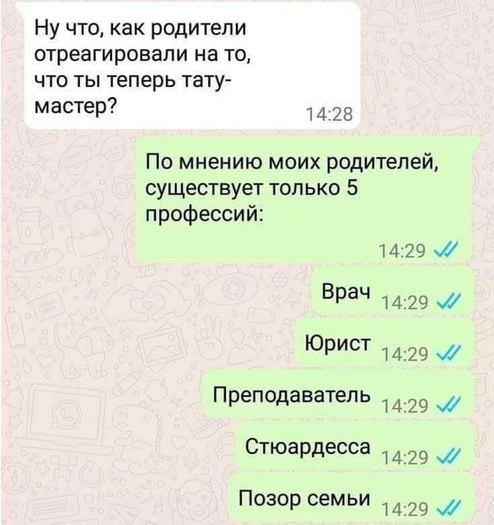 5 профессий