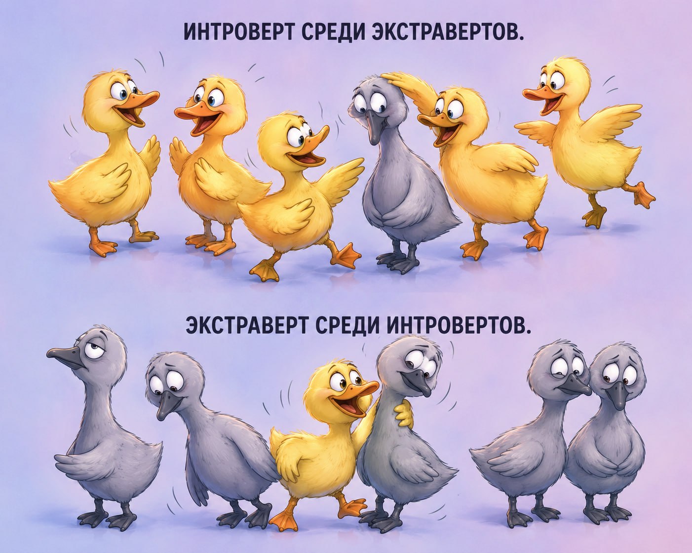 А ты экстраверт или интроверт?

🔥 – экстраверт
❤️…