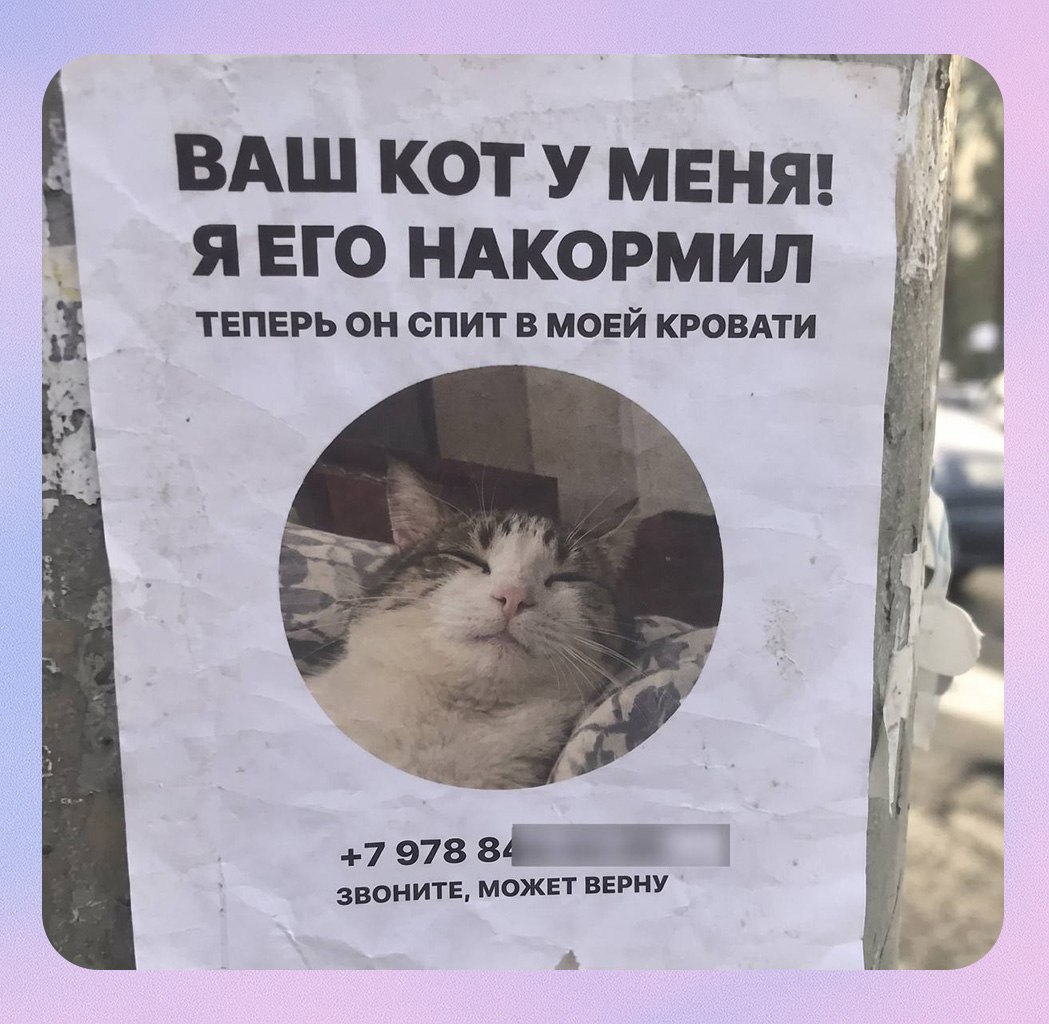А может и не верну!